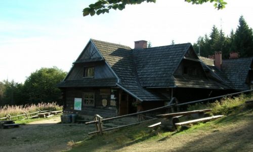 Zdjecie POLSKA / Beskid ywiecki / Hala Krupowa / Schronisko na Hali Krupowej