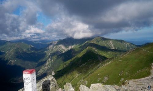 Zdjecie POLSKA / Maopolska / Tatry / Z Kasprowego Wierchu....