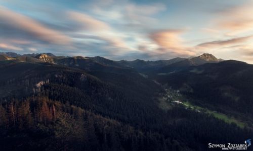 Zdjcie POLSKA / Tatry / Nosal / Nosalowa panorama