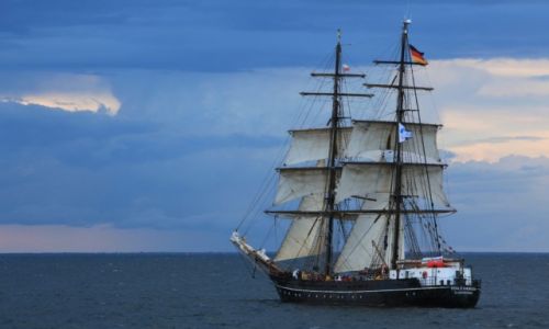 Zdjcie POLSKA / Pomorskie  / Gdynia / Niemiecki aglowiec Roald Amundsen