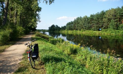 Zdjecie POLSKA / -mazowsze / Nieport / Rowerem Nad  Zegrze