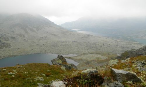 Zdjecie POLSKA / Tatry / gdzie na szlaku / widok na dolin 5 staww