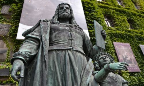 Zdjecie POLSKA / Dolny lsk / Wrocaw - przy muzeum / Albrecht Drer