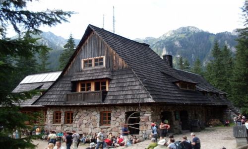 Zdjcie POLSKA / Tatry  / Hala Ornak / Schronisko na Hali Ornak
