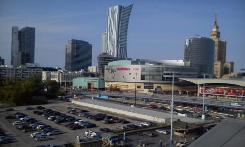 Zdjecie POLSKA / Mazowieckie / Warszawa / Widok na centrum