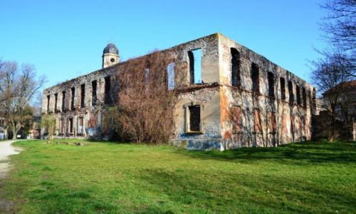 Zdjęcie POLSKA / Opolskie / Strzelce Opolskie / Ruiny Zamku