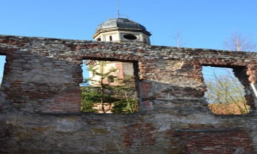 Zdjęcie POLSKA / Opolskie / Strzelce Opolskie / Ruiny