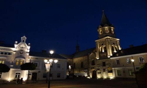 Zdjecie POLSKA / Podkarpacie / Sanok / Sanok noc II