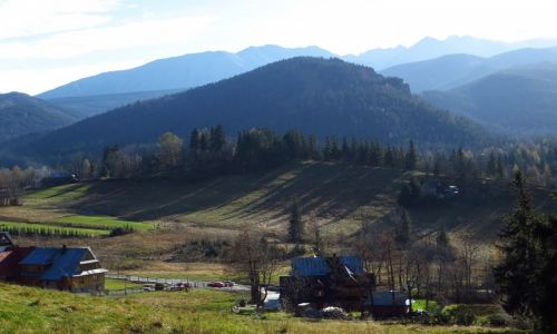 Zdjecie POLSKA / Maopolska / Zakopane / widok na Tatry z Antawki