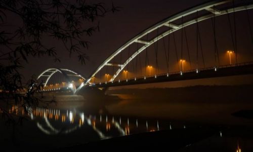 Zdjęcie POLSKA / woj.kuj.-pom. / Toruń / Toruń - most drogowy im. Elżbiety Zawackiej