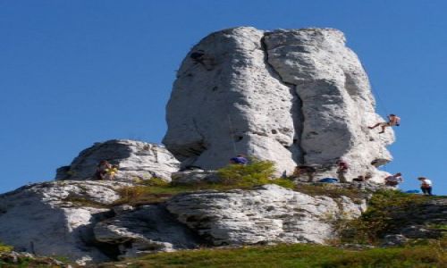 Zdjęcie POLSKA / Małopolska / Ogrodzieniec - Podzamcze / Coś dla ciała...