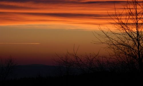 Zdjcie POLSKA / Beskid / leskowiec 24.12.14. / LESKOWIEC... zachd soca