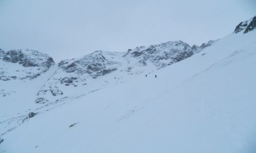 Zdjęcie POLSKA / tatry wysokie / w drodze na szpiglasowy wierch /  widok Wrota Chałbińskiego