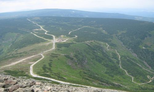 Zdjcie POLSKA / Karkonosze / nieka / Na rozdrou
