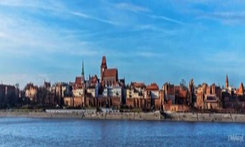 Zdjęcie POLSKA / woj.kuj.-pom. / Toruń / Panorama Torunia