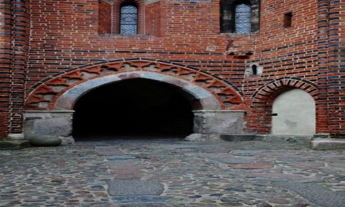 Zdjecie POLSKA / Pomorze / Malbork / Czerwony jak cega...