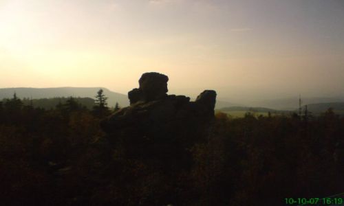 Zdjęcie POLSKA / ZIEMIA KŁODZKA / SZCELINIEC WLK. / Z NAWYŻSZEGO PUNKTU