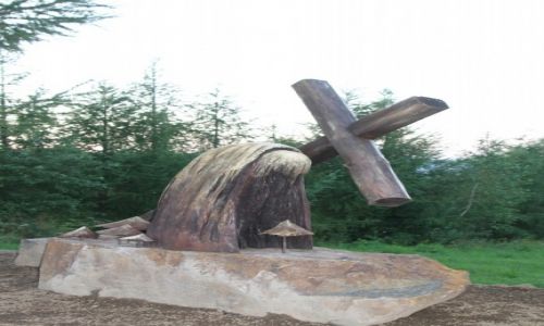 Zdjecie POLSKA / BIESZCZADY / ZAGRZ / DROGA KRZYOWA 