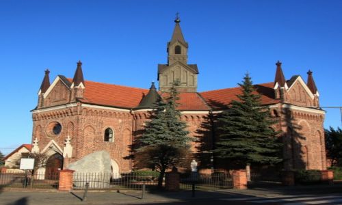 Zdjecie POLSKA / Wielkopolska / Konin - Gosawice / Koci pw. w. Andrzeja Apostoa 