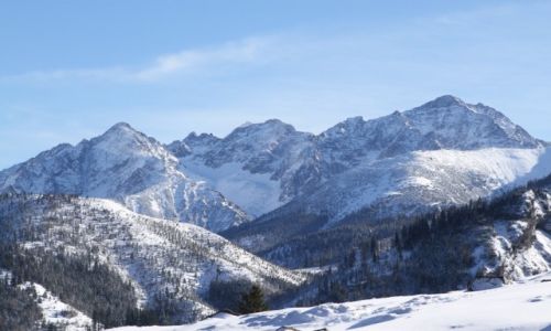 Zdjcie POLSKA / TATRY WYSOKIE / RUSINOWA POLANA  / WIDOK Z RUSINOWEJ POLANY 