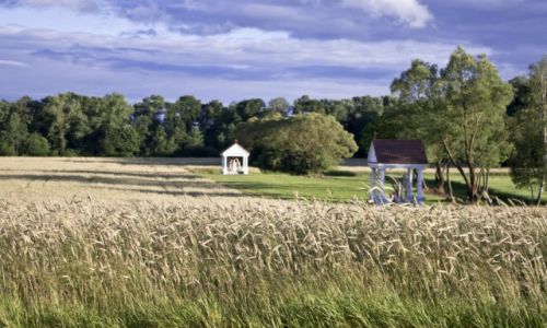 Zdjecie POLSKA / lubelskie / Pratulin, wie / Do tych pl zielonych, szeroko nad Bugiem rozcignionych