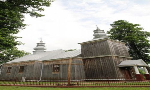 Zdjcie POLSKA / PODKARPACIE  / TYRAWA SOLNA  / II Szlak Architektury Drewnianej 