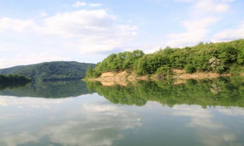 Zdjcie POLSKA / BIESZCZADY / JEZIORO SOLISKIE  / JEZIORO SOLISKIE  