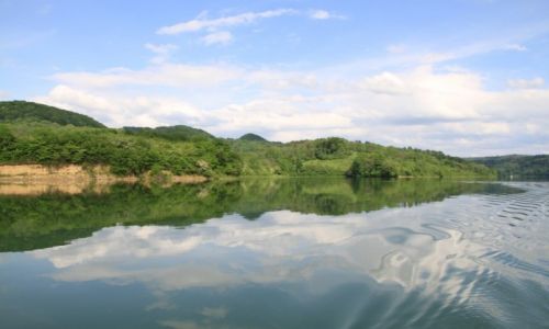 Zdjcie POLSKA / BIESZCZADY / JEZIORO SOLISKIE  / JEZIORO SOLISKIE  