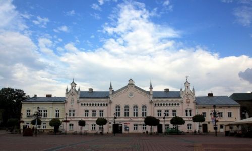 Zdjecie POLSKA / Sanok / Rynek / Ratusz