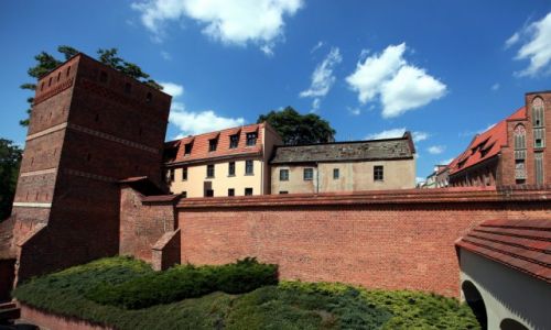 Zdjcie POLSKA / Roru / Bulwar Filadelfijski / Mury Starego Miasta z Krzyw Wie