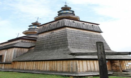 Zdjcie POLSKA / Beskid Niski  / KREMPNA  / IV Szlak Architektury Drewnianej 