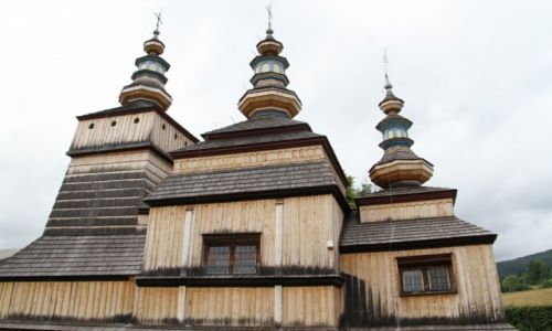Zdjcie POLSKA / Beskid Niski  / KREMPNA  / IV Szlak Architektury Drewnianej 