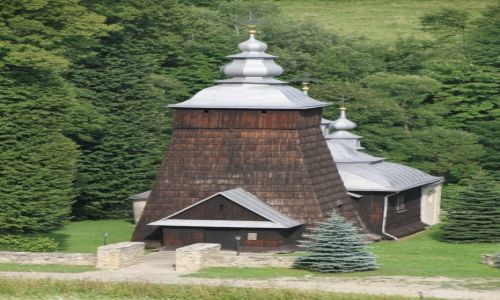 Zdjcie POLSKA / Beskid Niski  / CHROWA  / IV Szlak Architektury Drewnianej 