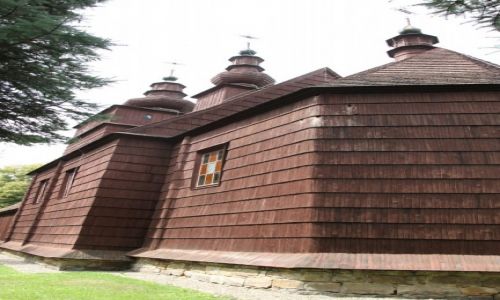 Zdjcie POLSKA / Beskid Niski  / MECINA WIELKA  / Szlakiem Architektury Drewnianej 