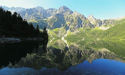 Zdjecie POLSKA / Tatry / Morskie Oko / Stereowidzenie