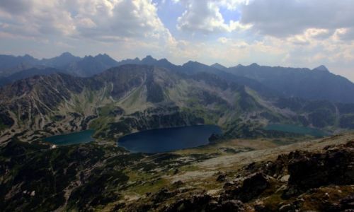 Zdjecie POLSKA / Tatry / Masyw Granatw / Cztery z piciu