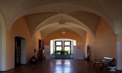 Zdjcie POLSKA / Malbork / We wschodniej pierzei Rynku / Ratusz Staromiejski, korytarz