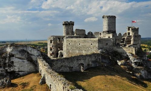 Zdjcie POLSKA / woj. lskie / wie Podzamcze / Ogrodzieniec