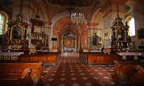 Zdjcie POLSKA / Maopolska / Wadowice / Wntrze Bazyliki