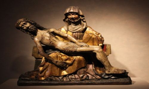 Zdjecie POLSKA / Malbork / Gotycki zamek krzyacki / Pieta