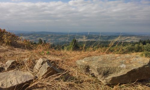 Zdjcie POLSKA / beskid makowski / okolice gry koskowej / w obiektywie Kalwaria i Lanckorona