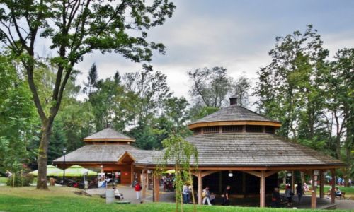 Zdjcie POLSKA / Maopolska / Rabka Zdrj / Tnie i Pijalnia Wd