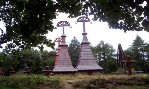 Zdjecie POLSKA / Beskid Niski / Rotunda / Cmentarz nr 51 z pierwszej wojny wiatowej
