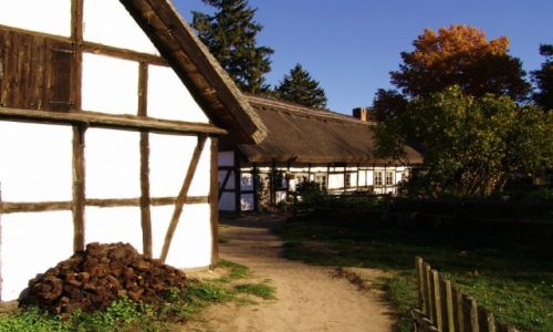 Zdjecie POLSKA / Ziemia Supska / Skansen w Klukach / Zagroda