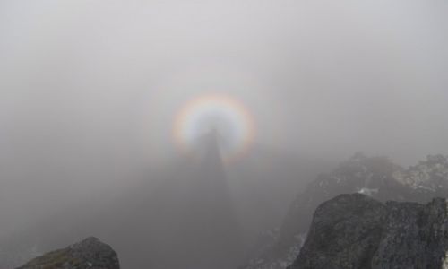 Zdjecie POLSKA / Tatry / Rysy / Widmo Brockenu
