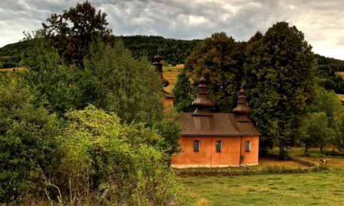 Zdjcie POLSKA / Beskidu Niskiego / Blechnarka  / Cerkiew witych Kosmy i Damiana