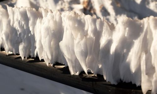 Zdjęcie POLSKA / karkonosze / niedaleko schr. Odrozdenie / lodowy taniec