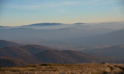 Zdjcie POLSKA / Bieszczady / Wielka Rawka / U schyku dnia