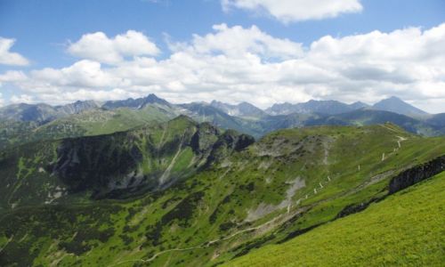 Zdjecie POLSKA / TATRY / GIEWONT / W DRODZE NA GIEWONT