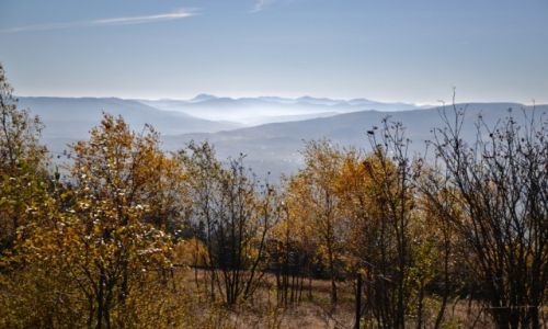 Zdjecie POLSKA / Beskid May / Magurka / Maa Fatra - widok z Magurki